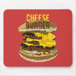 Tapis De Souris Cheeseburger Mousepad