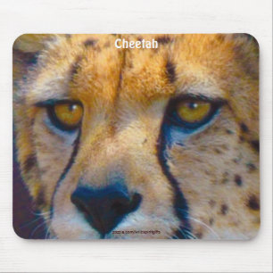 Tapis De Souris Cheetah Big Cat Wildlife Art Mousepad