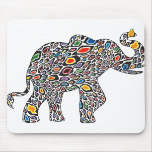 Tapis De Souris Cheetah Elephant