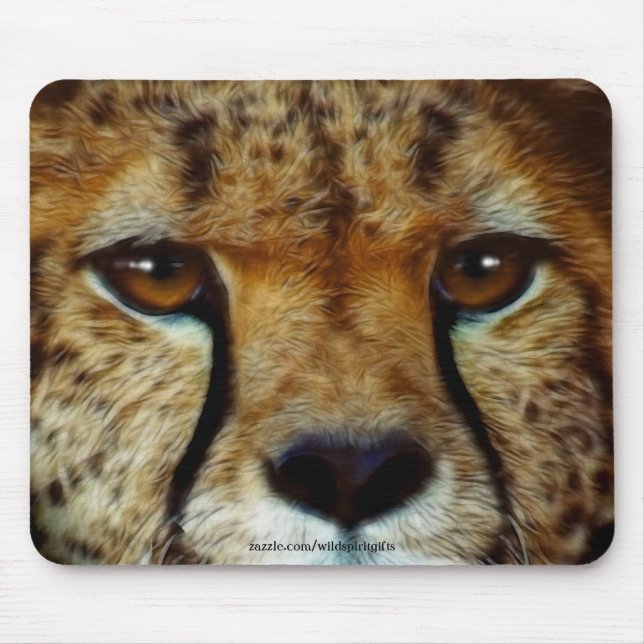TAPIS DE SOURIS CHEETAH FACE (Devant)