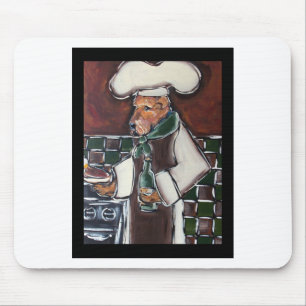 Tapis De Souris Chef Airedale