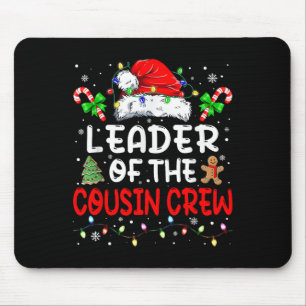 Tapis De Souris Chef De La Famille De Pyjamas D'Équipage Cousin