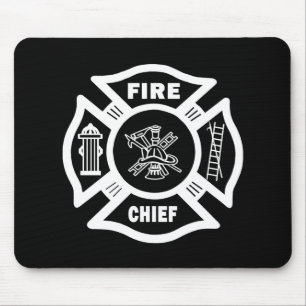 Tapis De Souris Chef des pompiers