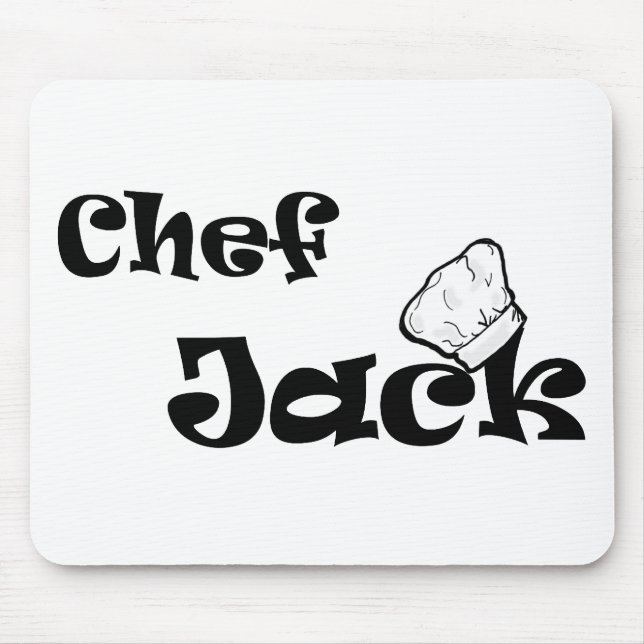 Tapis De Souris Chef Jack (Devant)