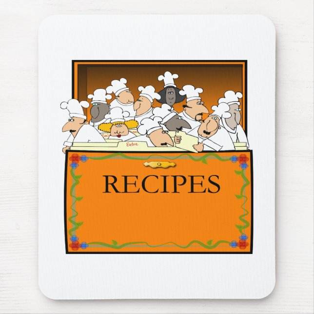 Tapis De Souris Chef Mousepad (Devant)