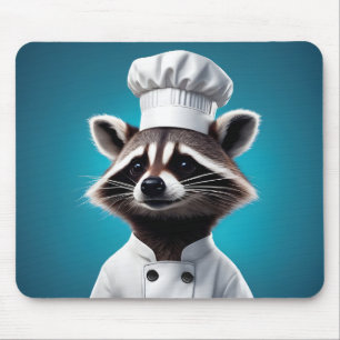 Tapis De Souris Chef Raccoon