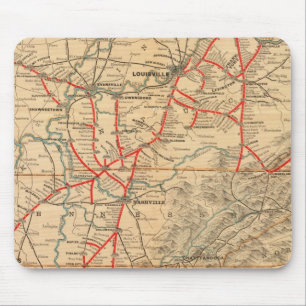 Tapis De Souris Chemin de fer Louisville et Nashville