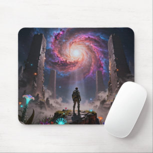 Tapis De Souris Chemin Stellaire – Voyage à travers l'Univers.