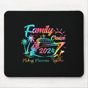Tapis De Souris Chemise de croisière en famille 2024 Vacances Fair