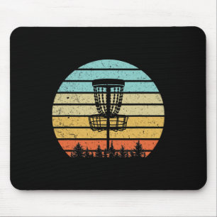 Tapis De Souris Chemise de golf à disque cool style rétro vintage