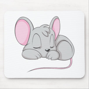 Tapis De Souris Chemise de petit somme de rat de souris de bébé 