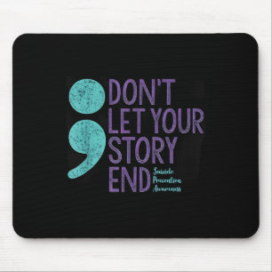 Tapis De Souris Chemise De Sensibilisation Au Suicide Pour Les Fem