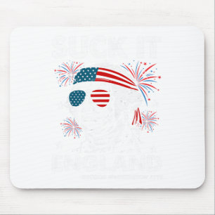 Tapis De Souris Chemise drôle d'Angleterre suceuse du 4 juillet Ge