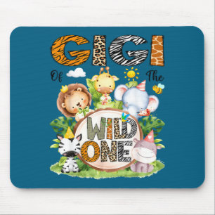 Tapis De Souris Chemise Gigi Wild 1er Anniversaire Safari