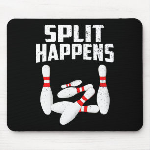 Tapis De Souris Chemise Lover Bowling Split Arrive Hommes Femmes E