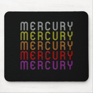 Tapis De Souris Chemise Mercury Planet Rétro Vintage Astronomie