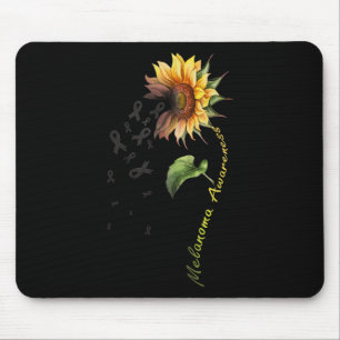Tapis De Souris Chemise tournesol de sensibilisation au mélanome