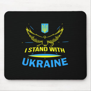 Tapis De Souris Chemise Ukraine Drapeau Ukrainien Fierté Je Suis A