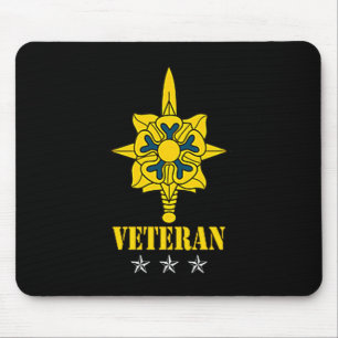 Tapis De Souris Chemise vintage Corps du renseignement militaire p