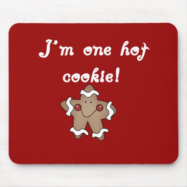 Tapis De Souris Chemises et cadeaux Hot Cookie (Devant)