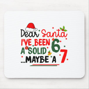 Tapis De Souris Cher Père Noël 67 Funny Noël Six Sept 6-7 Hommes F