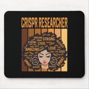 Tapis De Souris Chercheur Crispr Puissant Bla Mois de l'histoire d