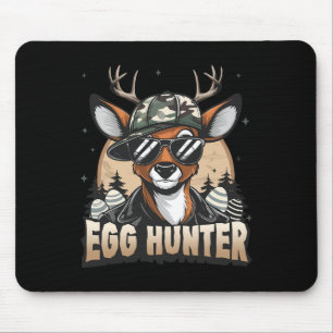 Tapis De Souris Chercheur d'oeufs Cerf Buck Casquette arrière Chas