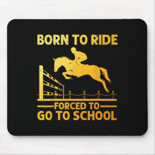 Tapis De Souris Cheval Art Pour Hommes Femmes Équitation Rider Equ