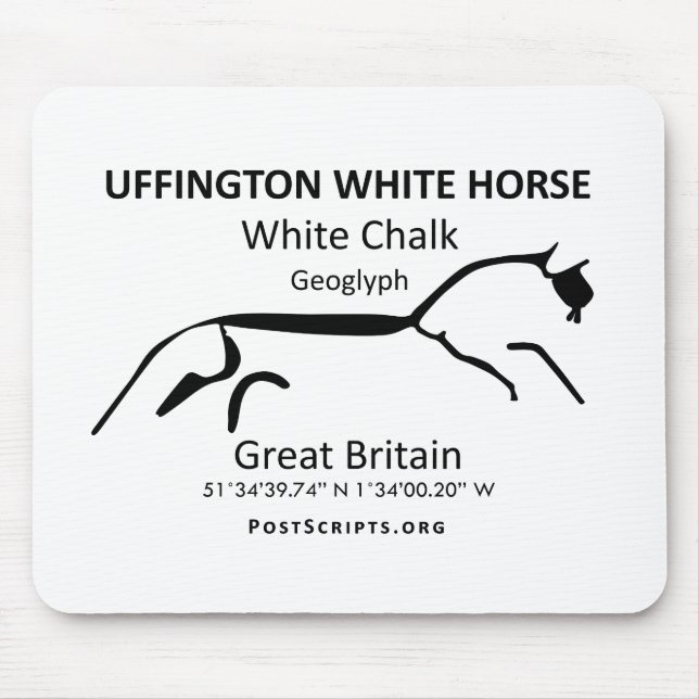 Tapis De Souris Cheval blanc d'Uffington (Devant)