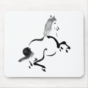 Tapis De Souris Cheval chinois vintage