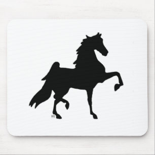 Tapis De Souris Cheval de Saddlebred d'Américain