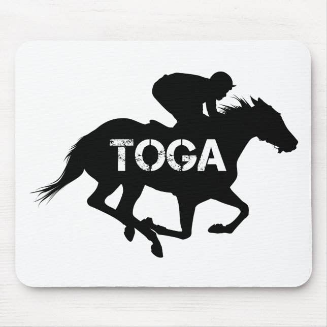 Tapis De Souris Cheval d'emballage de Saratoga Springs (Devant)