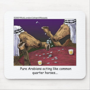 Tapis De Souris Cheval Dons Cartoon Tee - shirts & Objets de colle