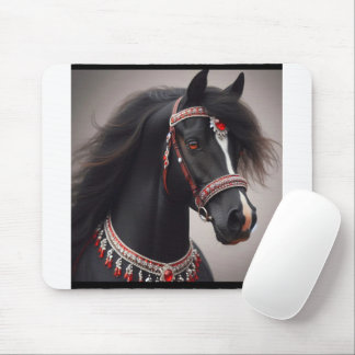 Tapis De Souris Cheval du spectacle Black Arabian