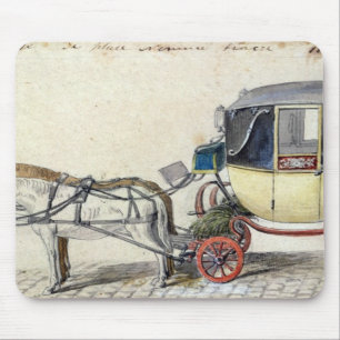 Tapis De Souris Cheval et chariot, 1825