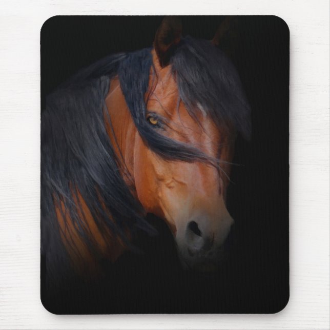 Tapis De Souris Cheval Extraordinaire Art Mousepad (Devant)