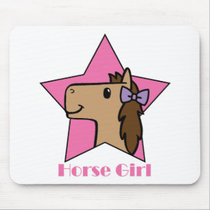 Tapis De Souris Cheval fille