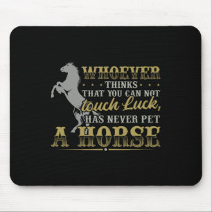 Tapis De Souris Cheval Lover Cadeau Femmes équestre Fille cheval H