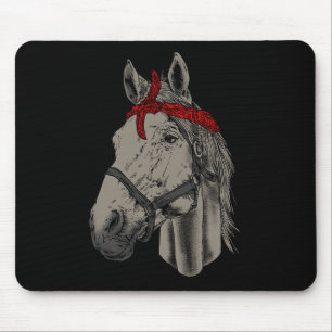 Tapis De Souris Cheval Lover Horseback équitation Hay Horse Rider