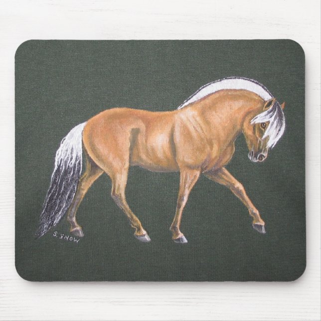 Tapis De Souris Cheval Mousepad de fjord (Devant)