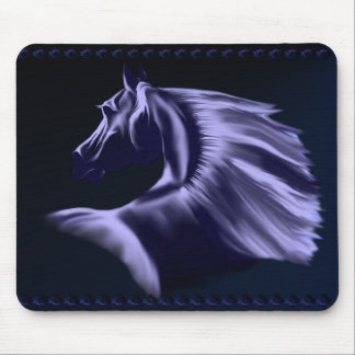 Tapis De Souris Cheval Mousepad de silhouette