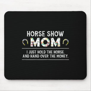 Tapis De Souris Cheval Show Maman Amusante Équitation équitation L