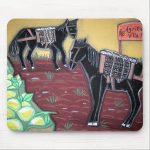Tapis De Souris Chevaux et citrons
