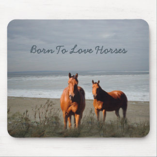 Tapis De Souris Chevaux Mousepad de plage