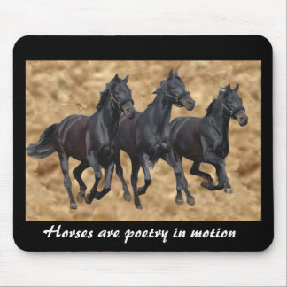 Tapis De Souris Chevaux Mousepad sauvage