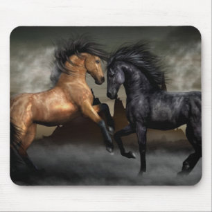 Tapis De Souris Chevaux sauvages