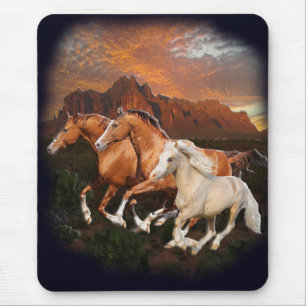 Tapis De Souris chevaux sauvages
