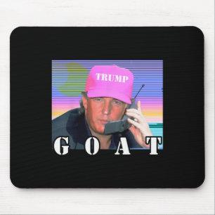 Tapis De Souris Chèvre Républicain Conservateur Trump 2024 drôle