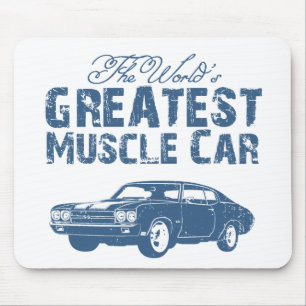 Tapis De Souris Chevrolet 1970 Chevelle solides solubles 454