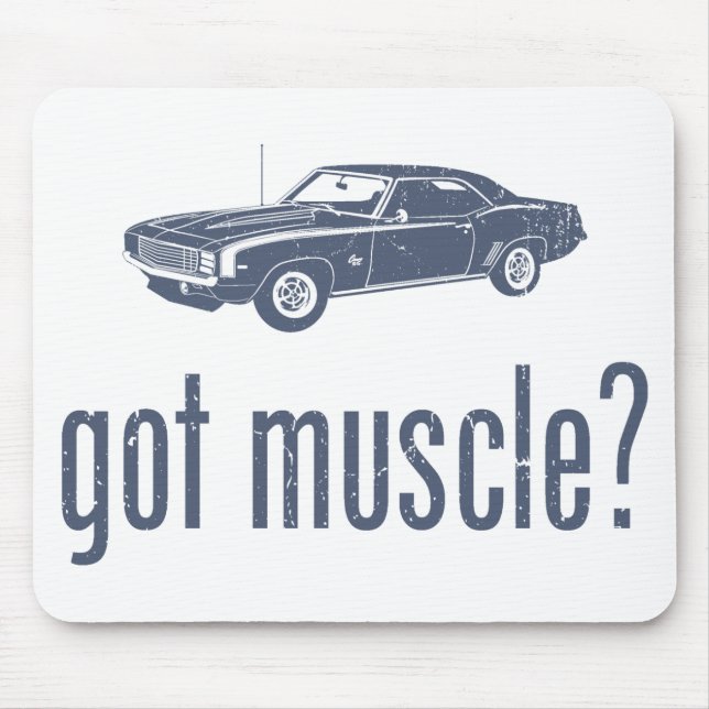 Tapis De Souris Chevrolet Camaro 1969 solides solubles (Devant)